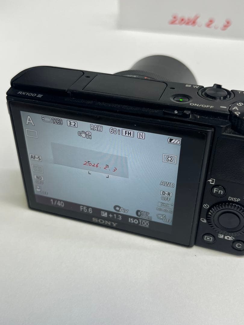 デジタルカメラ SONY DSC RX100M3