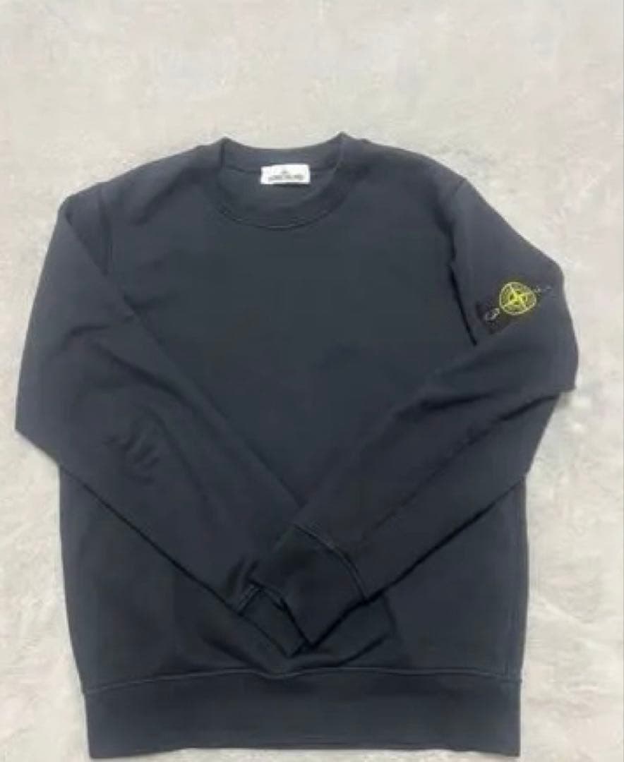 ネイビー Stone lsland スウェット