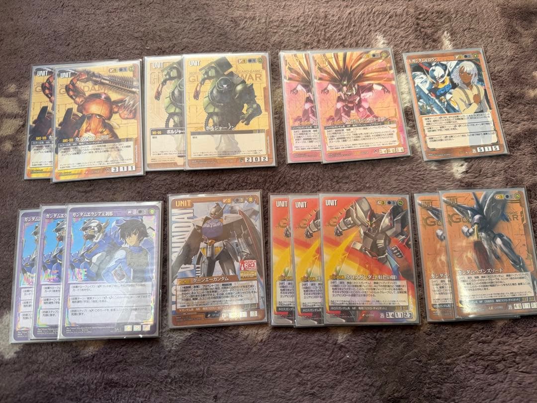 【レア】ガンダムウォー　茶単2軸　ターンエー軸+シュピーゲル軸組み合わせ可能