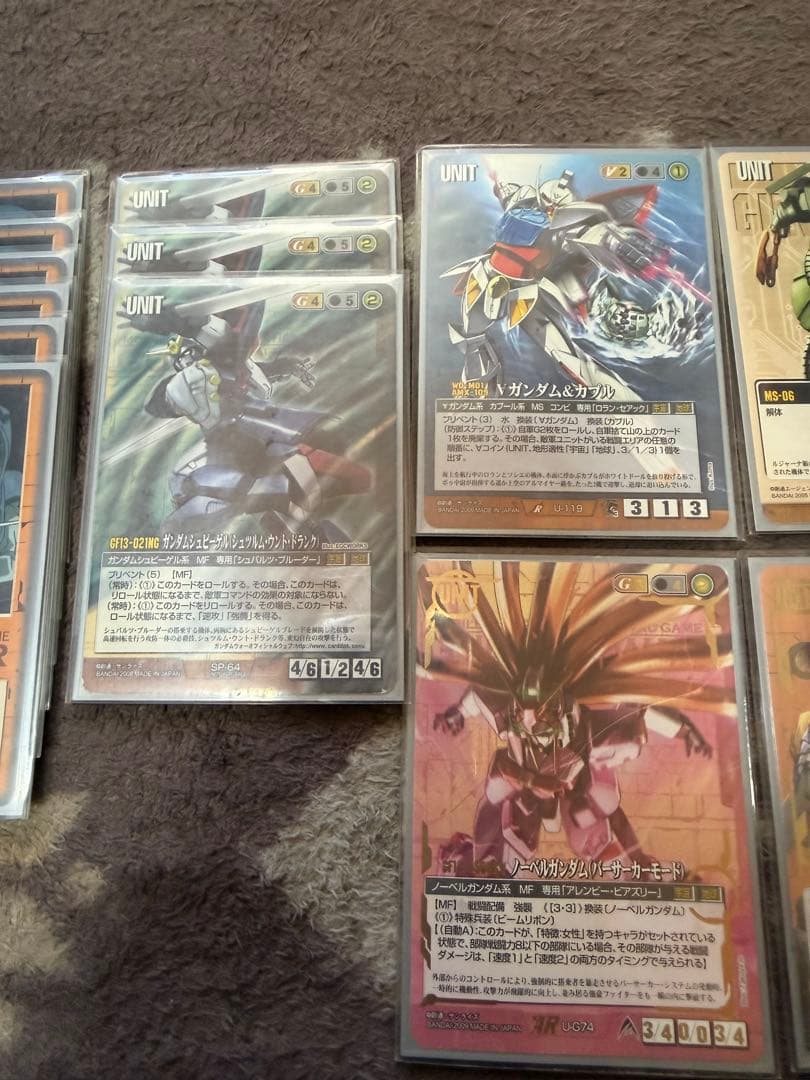 【レア】ガンダムウォー　茶単2軸　ターンエー軸+シュピーゲル軸組み合わせ可能