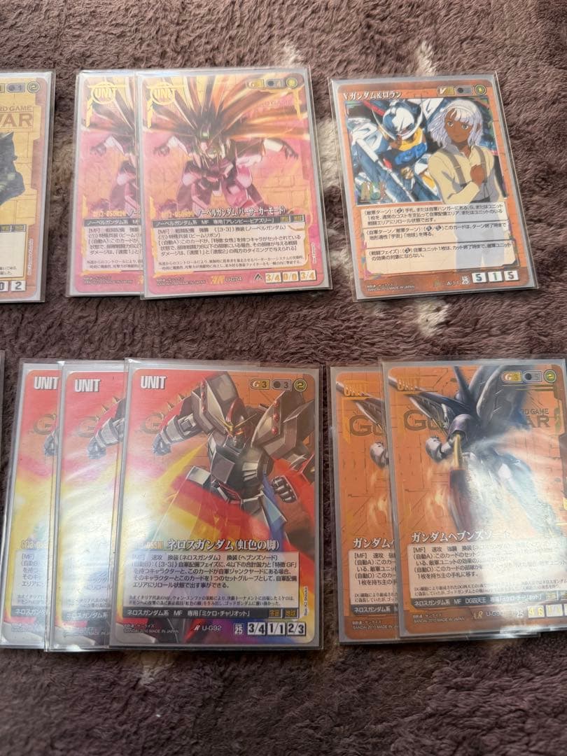 【レア】ガンダムウォー　茶単2軸　ターンエー軸+シュピーゲル軸組み合わせ可能