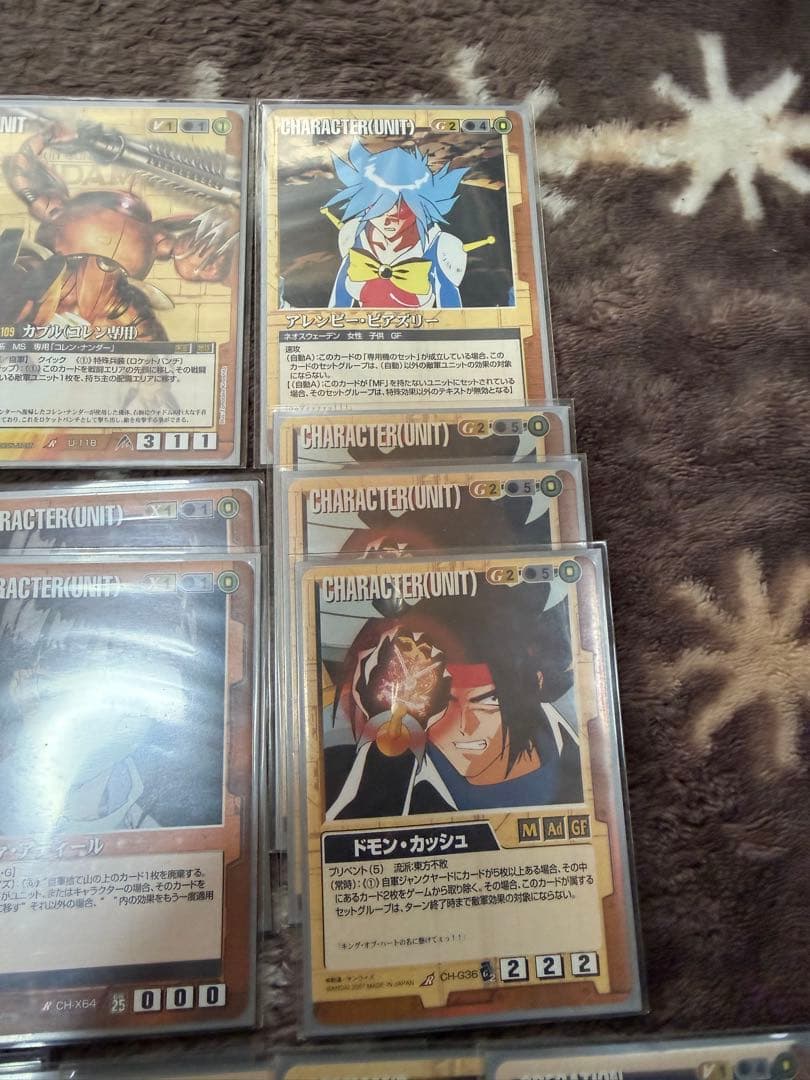 【レア】ガンダムウォー　茶単2軸　ターンエー軸+シュピーゲル軸組み合わせ可能