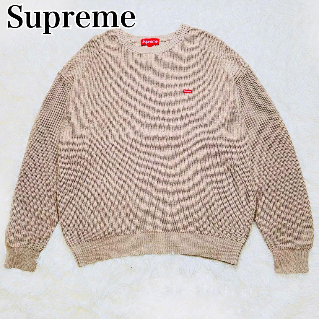 最終価格Supreme Small Box Ribbed Sweater L23