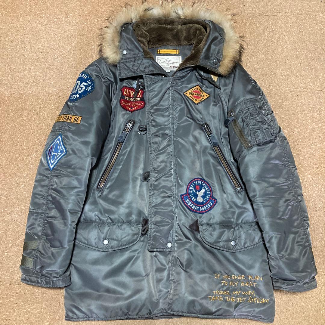 AVIREX アビレックス PATCHED N-3B フライトジャケット