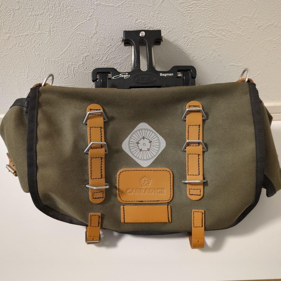 CARRADICE キャラダイス ペンドル サドルバッグ バッグマン付き 美品