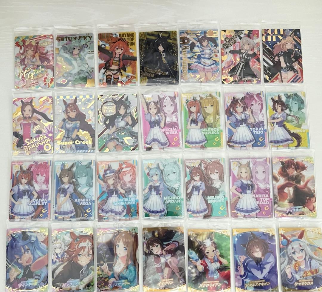 ウマ娘　ウエハース　歴代コンプリートセット　8弾分