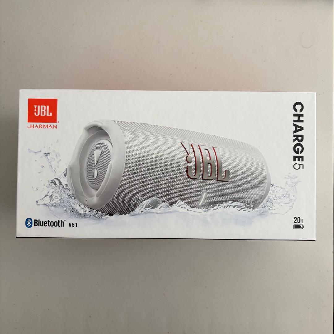 JBL CHARGE 5 ホワイト　新品未開封