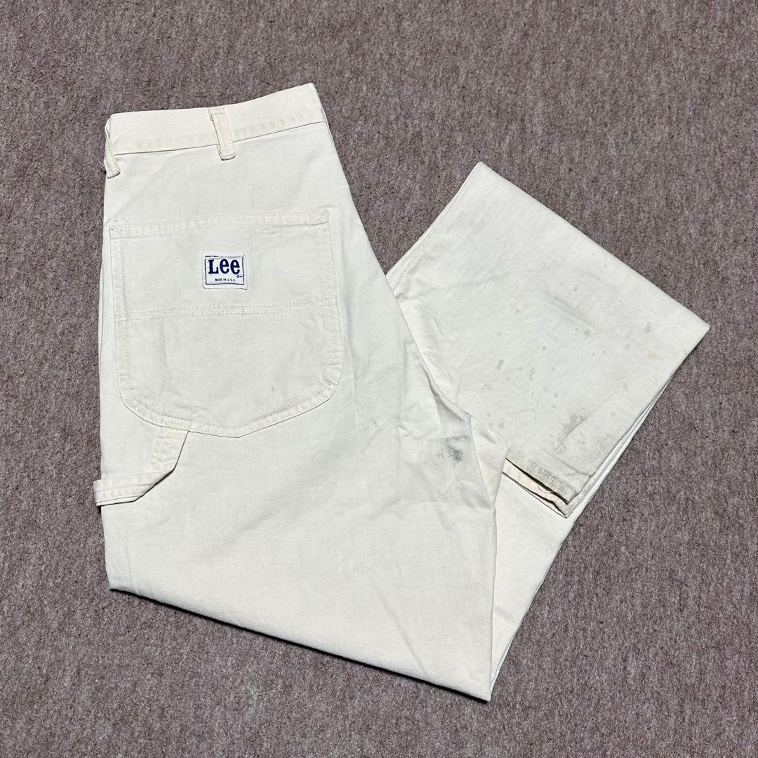 Lee ペインターパンツ 生成り スコービル オリジナル 80s W32位