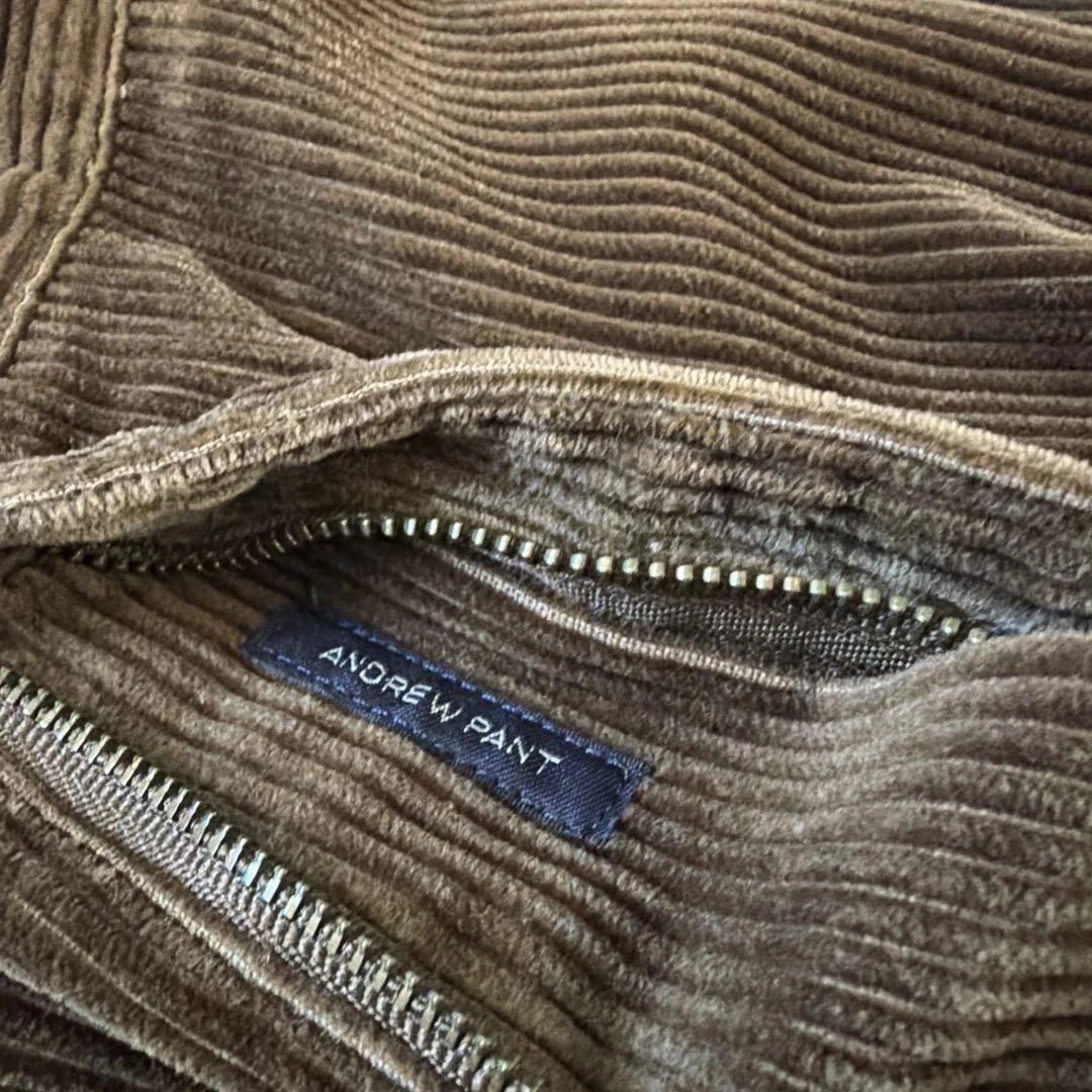 美品！90s ラルフローレン 太畝 コーデュロイパンツ アンドリュー　ブラウン