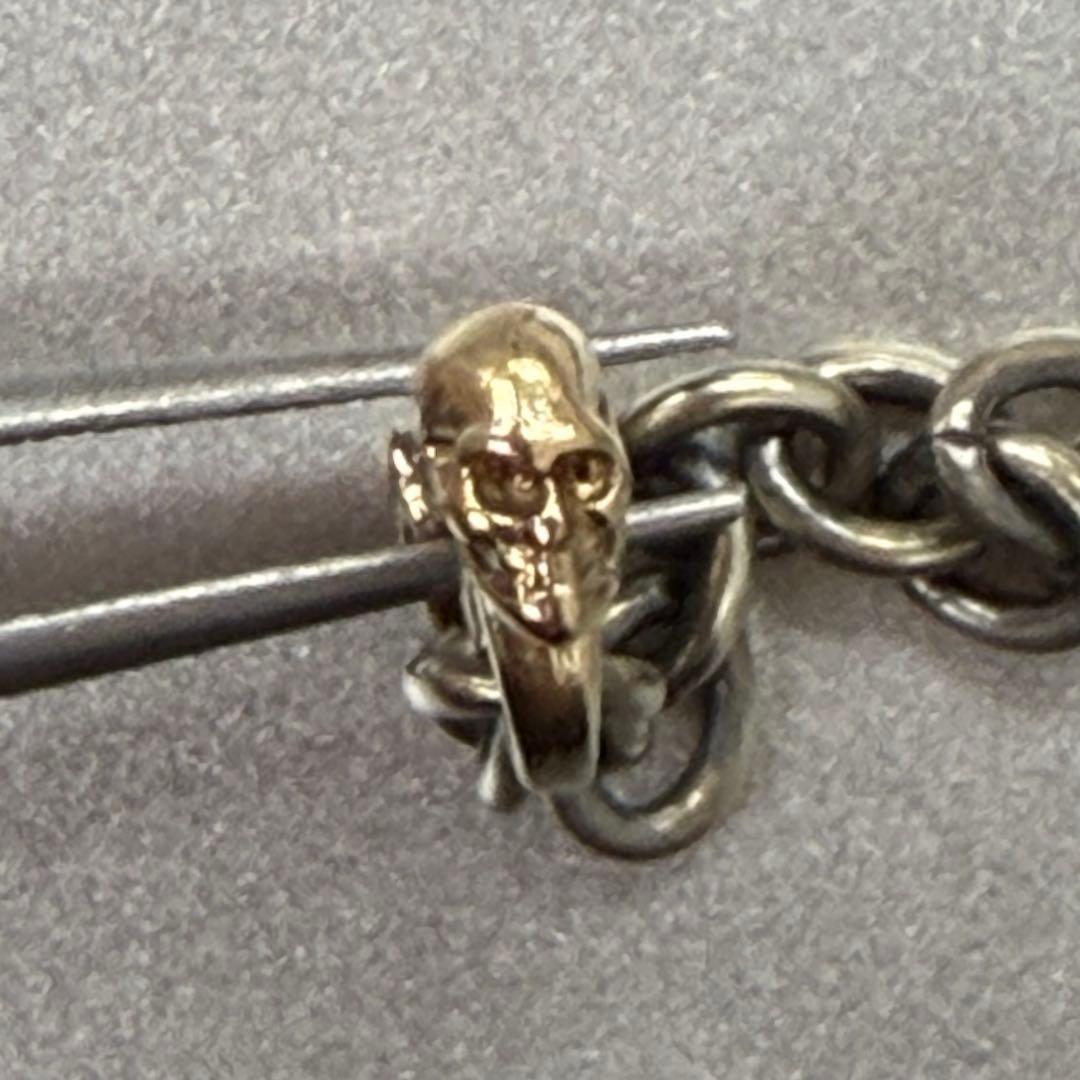 GABORATORY K10/SV スカル　ユニセックス　かっこいい　ネックレス