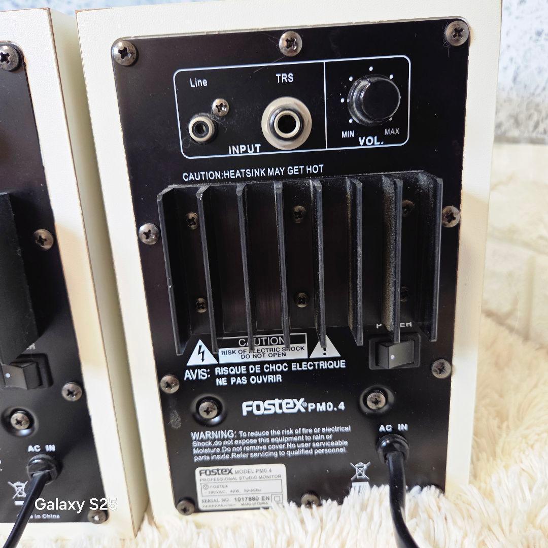 FOSTEX PM0.4モニタースピーカ