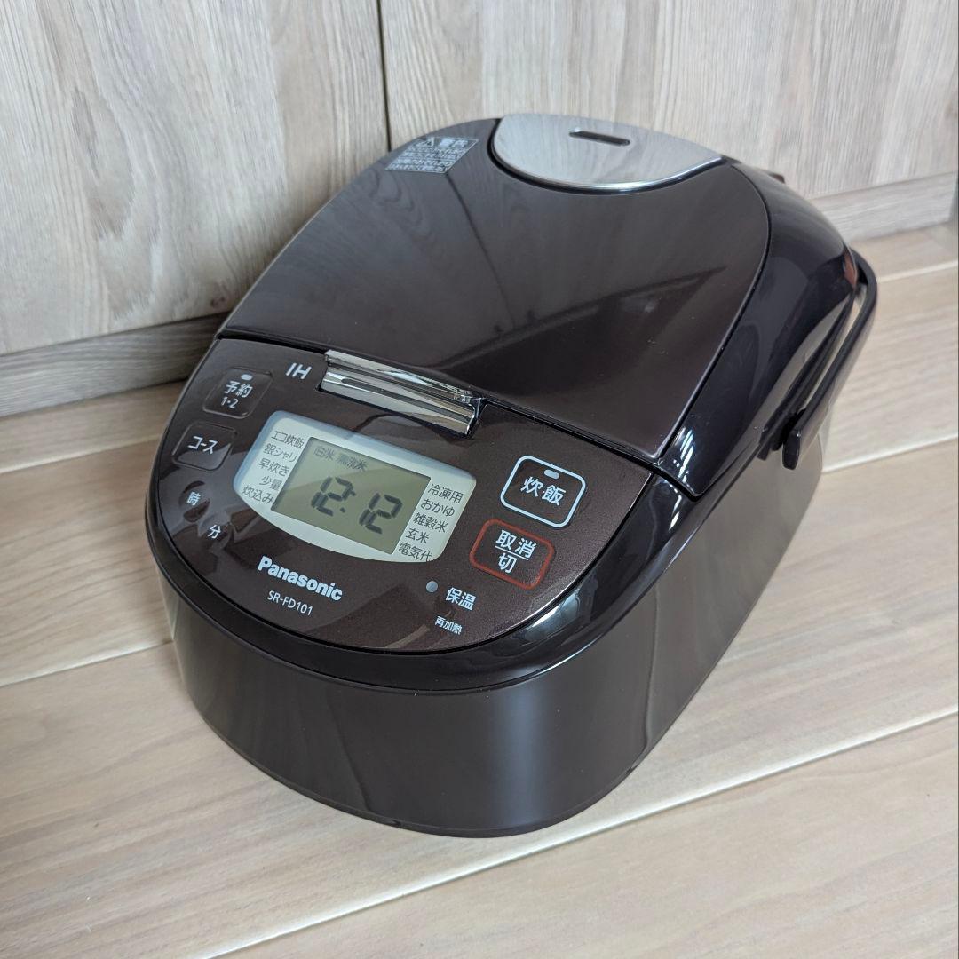 Panasonic 炊飯器 SR-FD101 2021年製 ブラウン