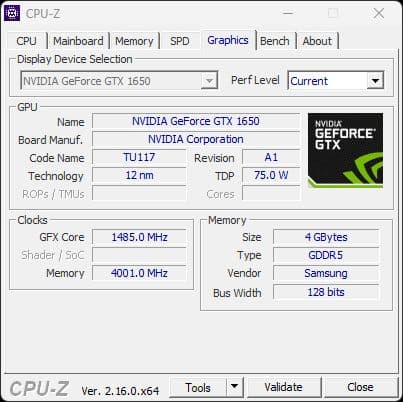 【動作確認済】Palit GeForce GTX 1650 4GB 補助電源不要
