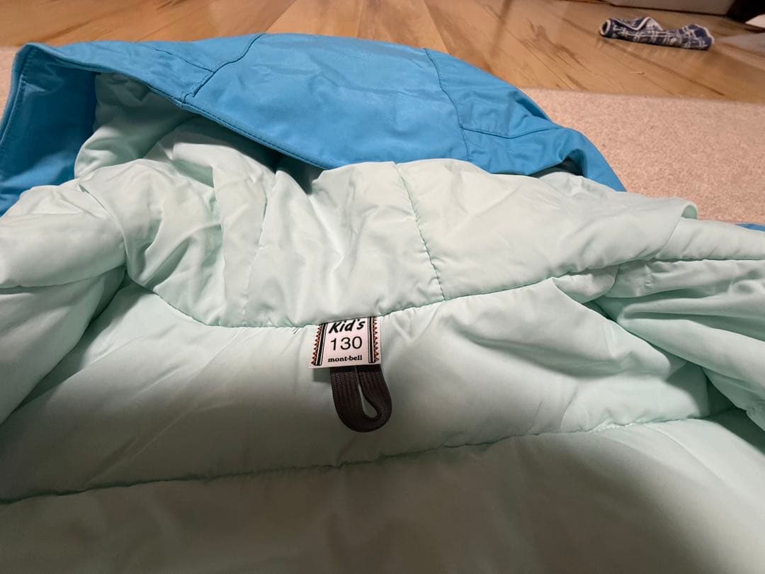 montbell 子ども用スキー/スノボウェア 上130cm 下120cm