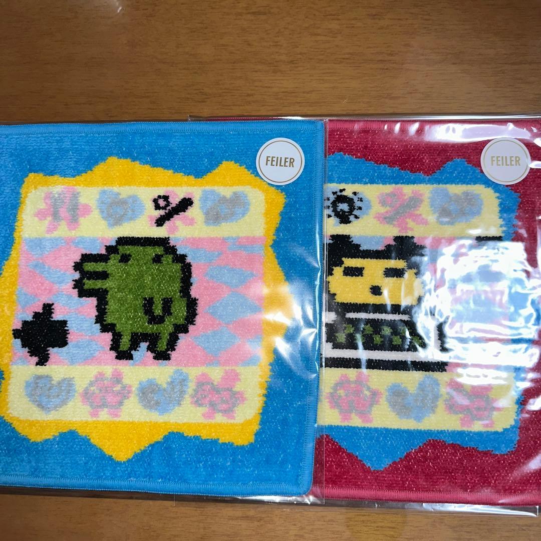 フェイラーたまごっち　まめっち　くちぱっちハンカチ