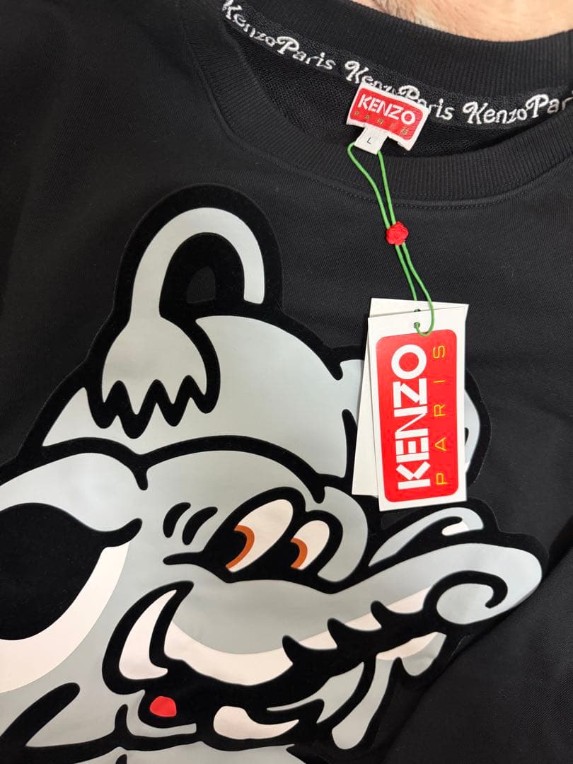 KENZO グラフィックプリント スウェット　L