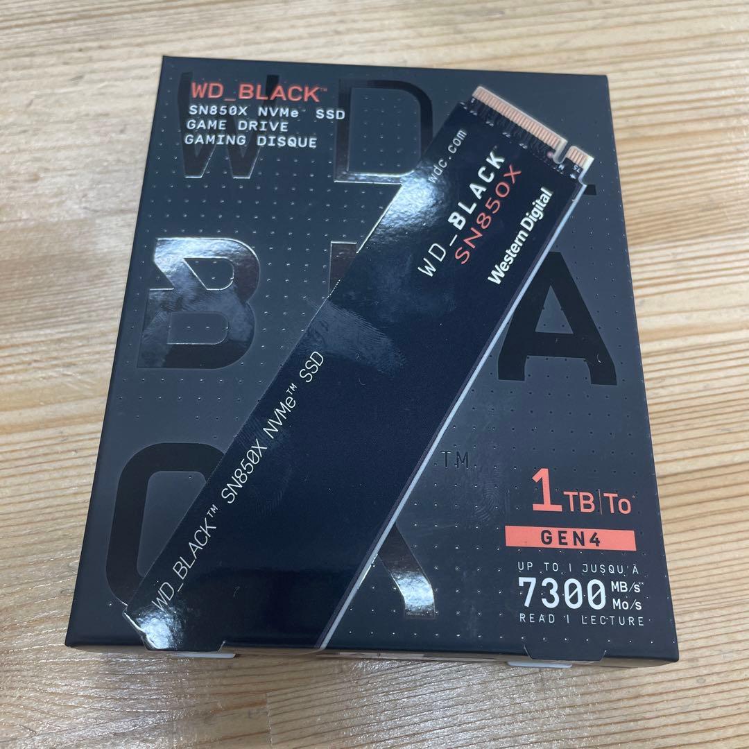 内蔵型SSD WD_BLACK SN850X 1TB SSD
