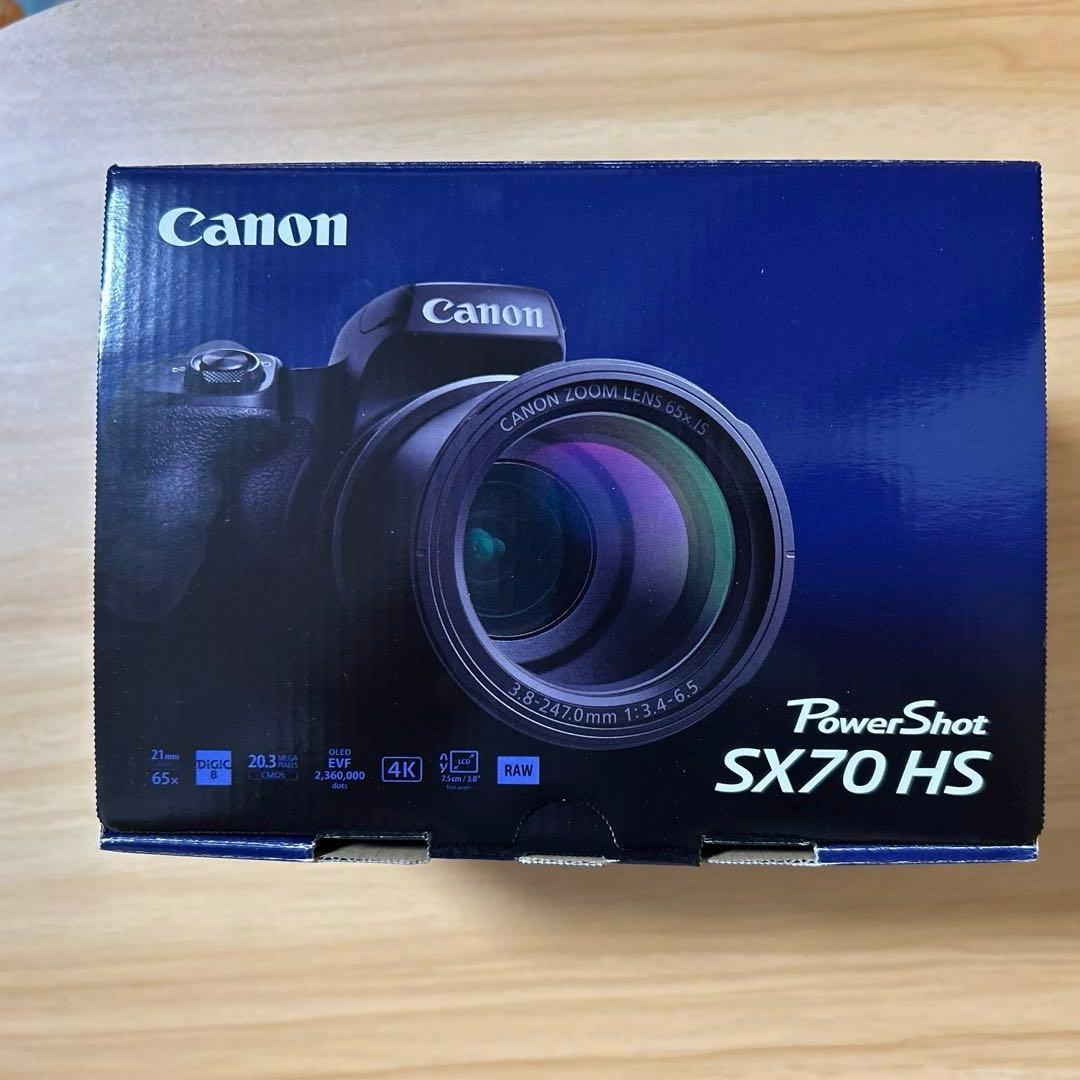 展示品 Canon PowerShot SX70HS 本体　付属品あり完品