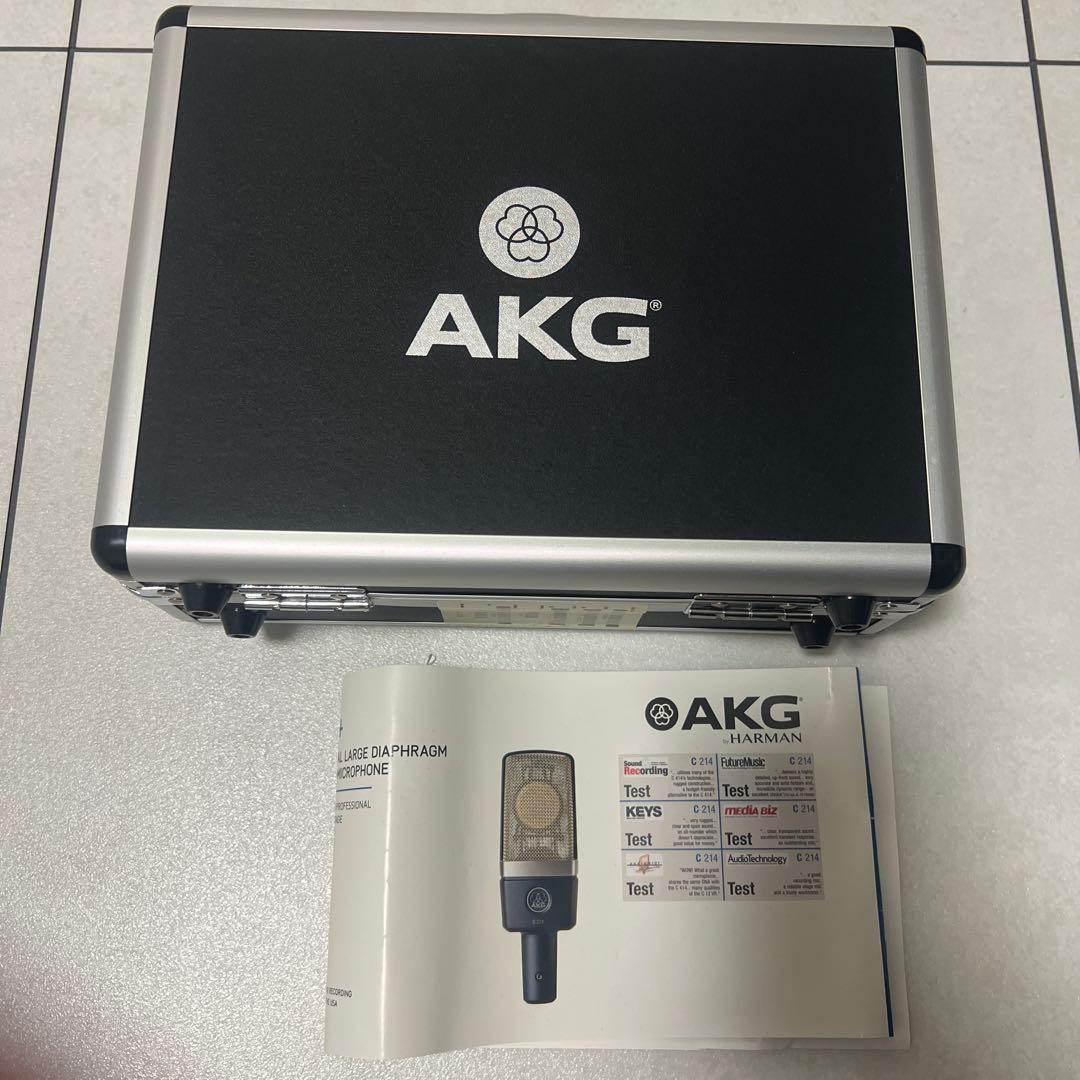 【新品未使用】AKG C214 コンデンサーマイク