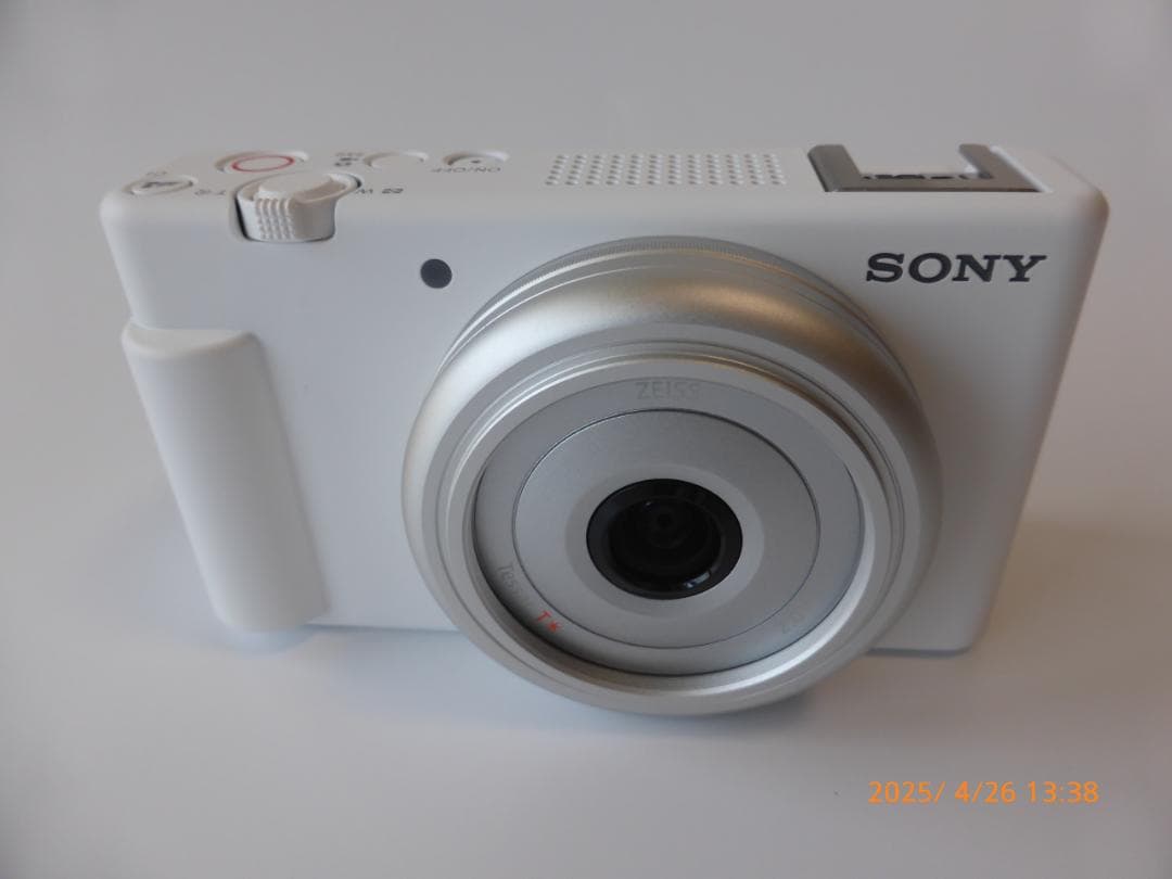 m*i様 新品未使用 SONY ZV-1F(W) 希少のホワイト 1年保証付き