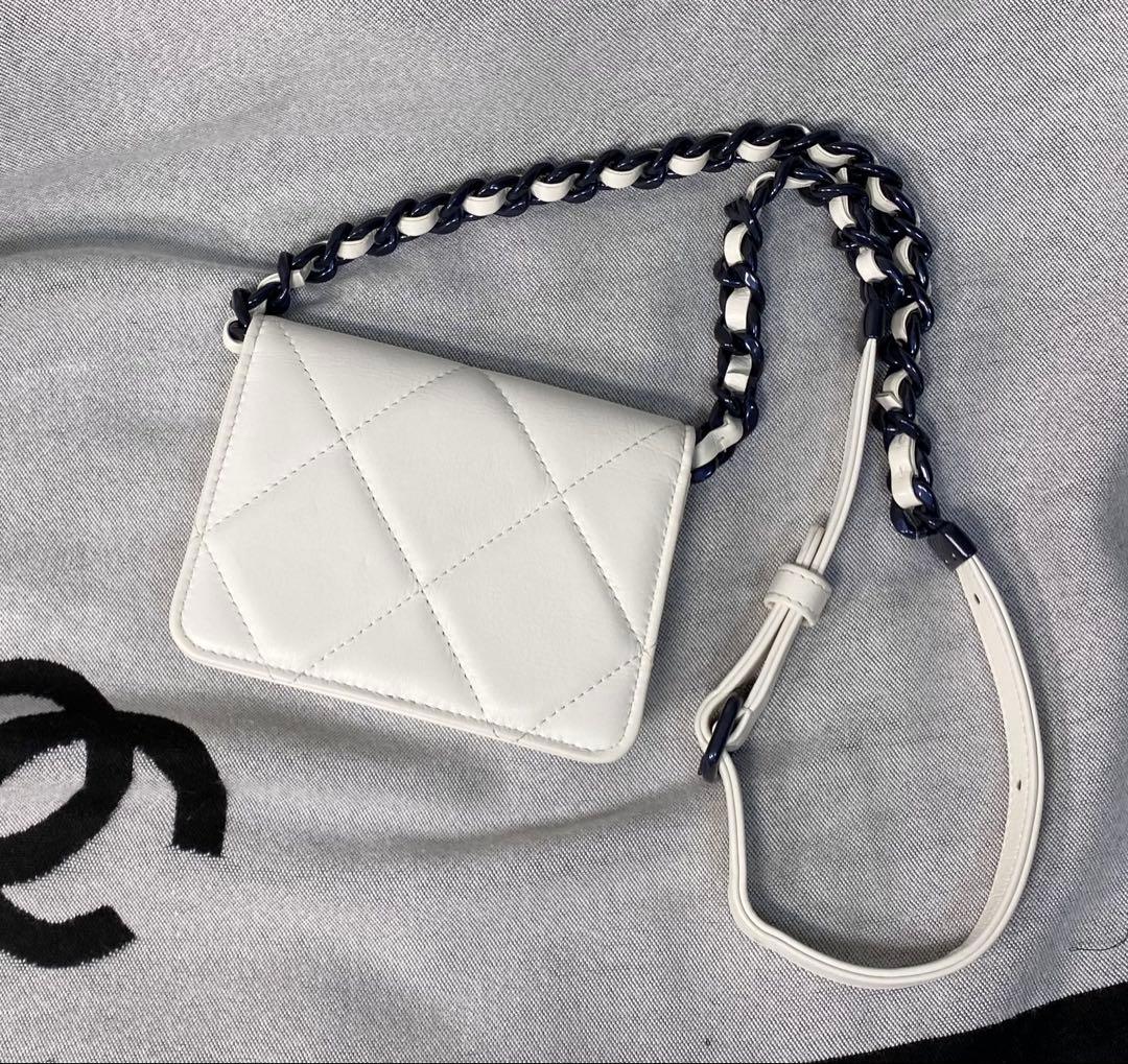 シャネル 19 ウエストバッグ チェーンウォレット