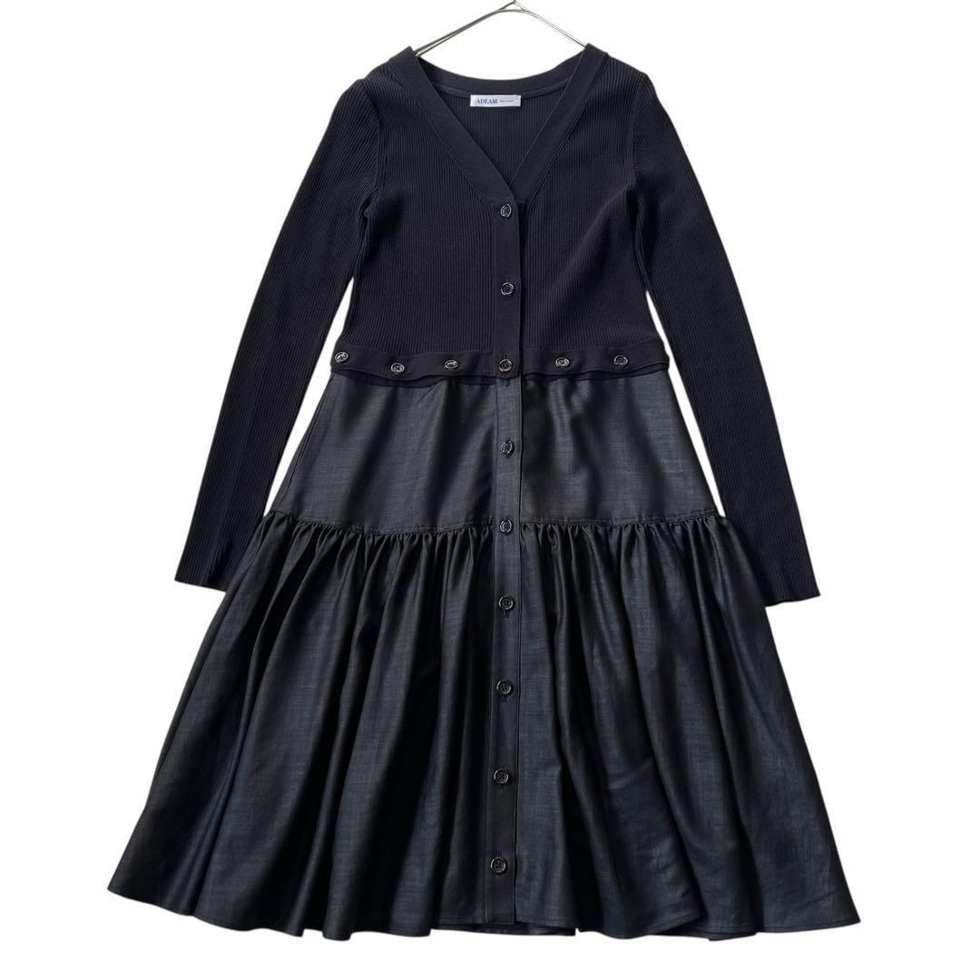 美品✨ フォクシー アディアム ロングワンピース コンバーチブルニットドレス S