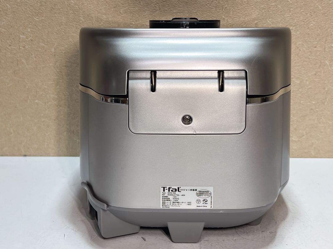 T-fal ザ・ライス　遠赤外線3DIH炊飯器 シルバー RK890EJP
