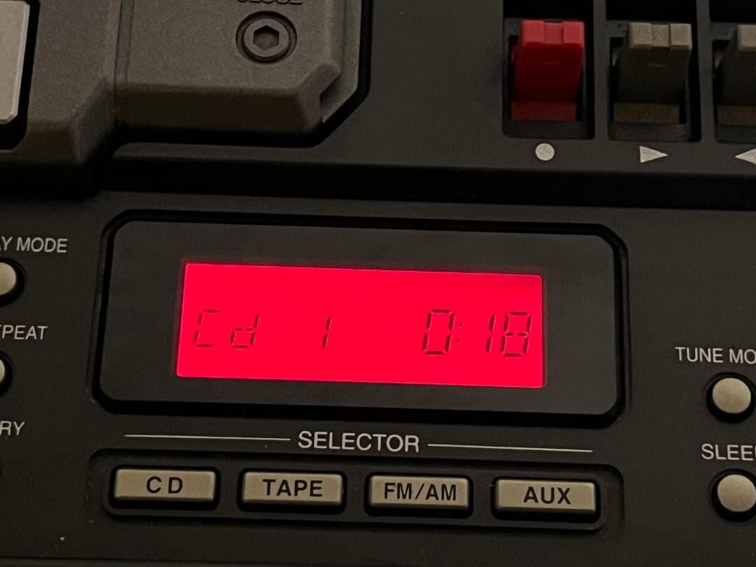 パナソニックRX-PA7ラジカセ内蔵ブルーツゥース変更可能メンテナンス済み動作品