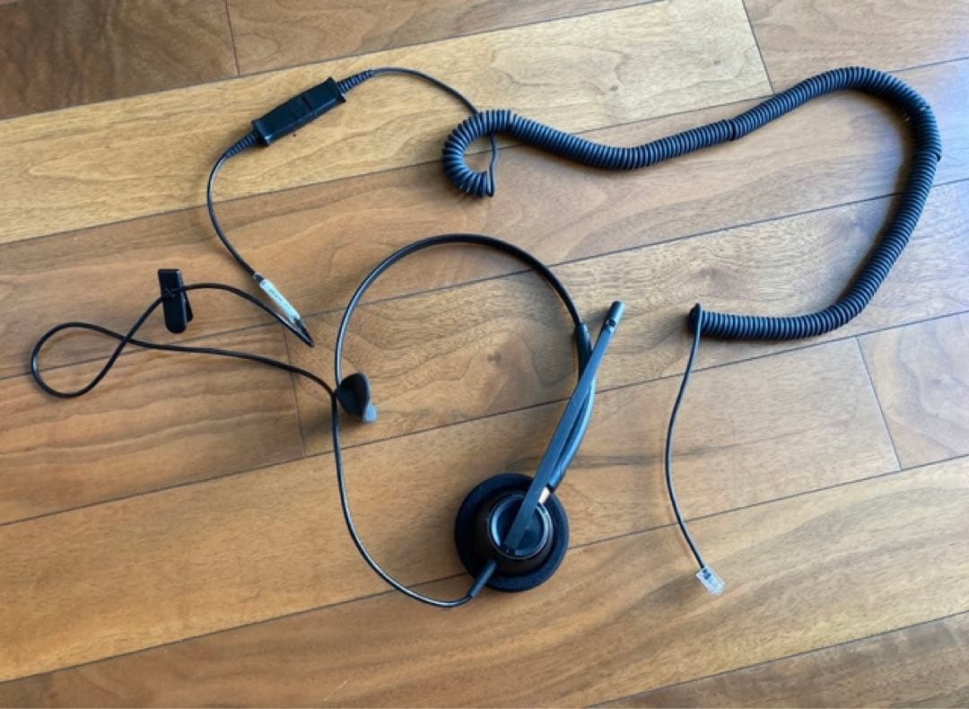 プラントロニクス 電話　HW510-A10-16 ヘッドセット　ノイズキャンセル