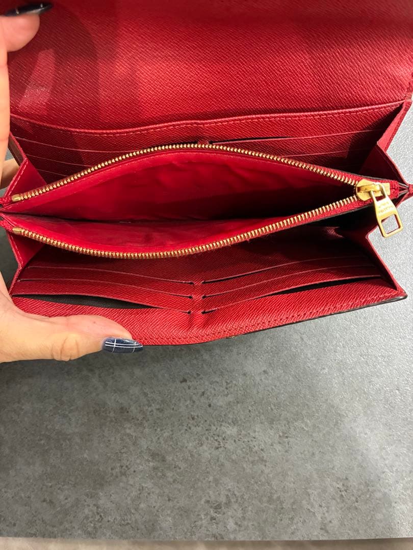 【訳あり美品】ルイヴィトン モノグラム ポルトフォイユ サラ レティーロ 長財布