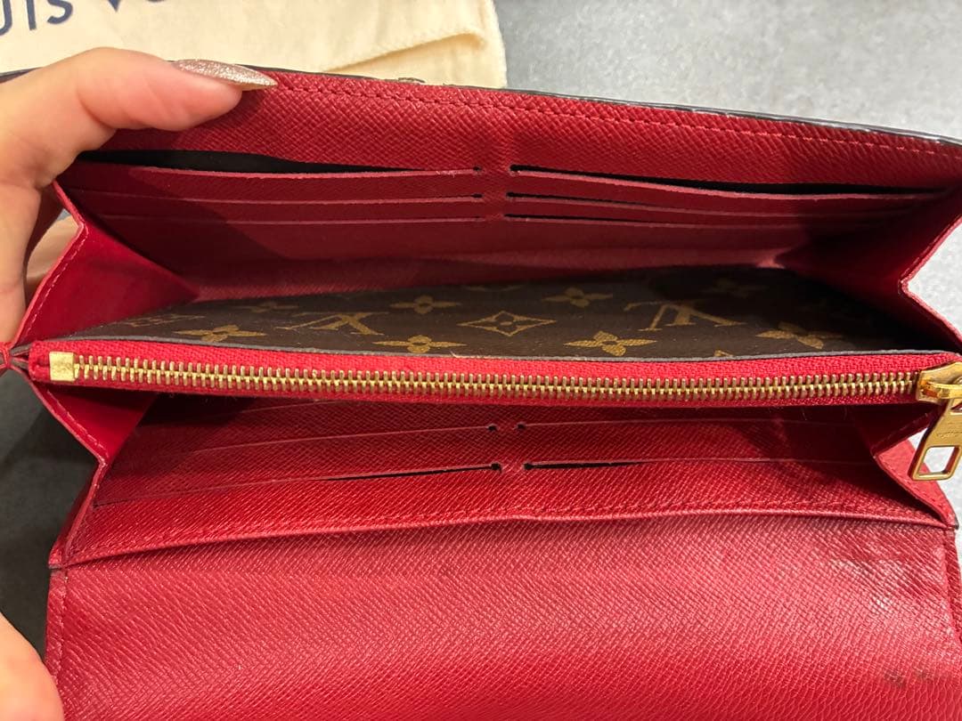 【訳あり美品】ルイヴィトン モノグラム ポルトフォイユ サラ レティーロ 長財布