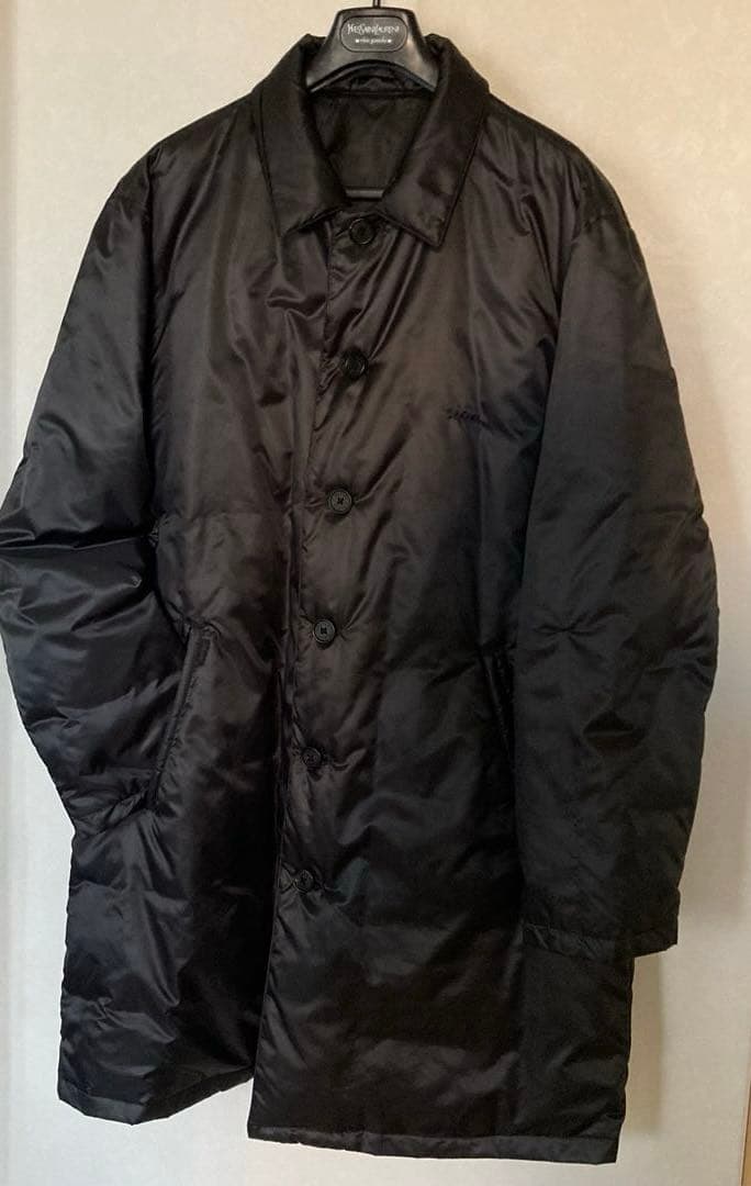 Papas パパス 日本製ダウンコート 訳あり 50号(L-LL) 黒 ブラック