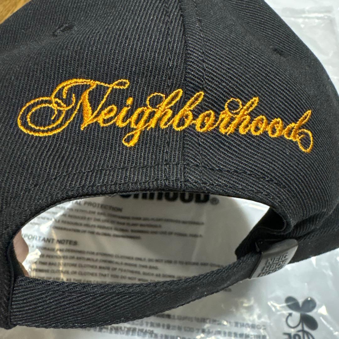NEIGHBORHOOD ブラック ベースボールキャップ