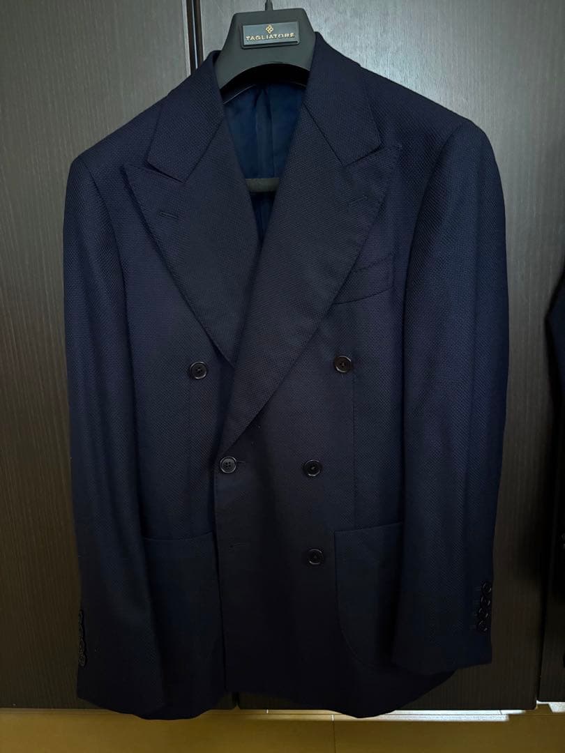 BEAMS F / ホップサック ダブルブレスト ジャケット