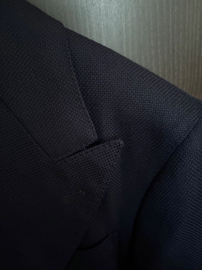 BEAMS F / ホップサック ダブルブレスト ジャケット