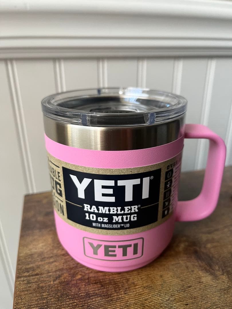 YETI Rambler 10 oz Mug パワーピンク