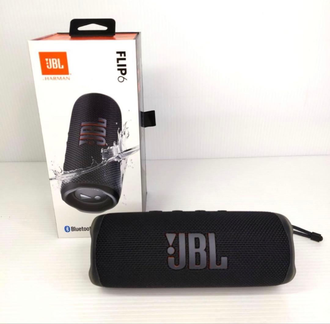 【箱付き】JBL FLIP6 ワイヤレススピーカー ブラック