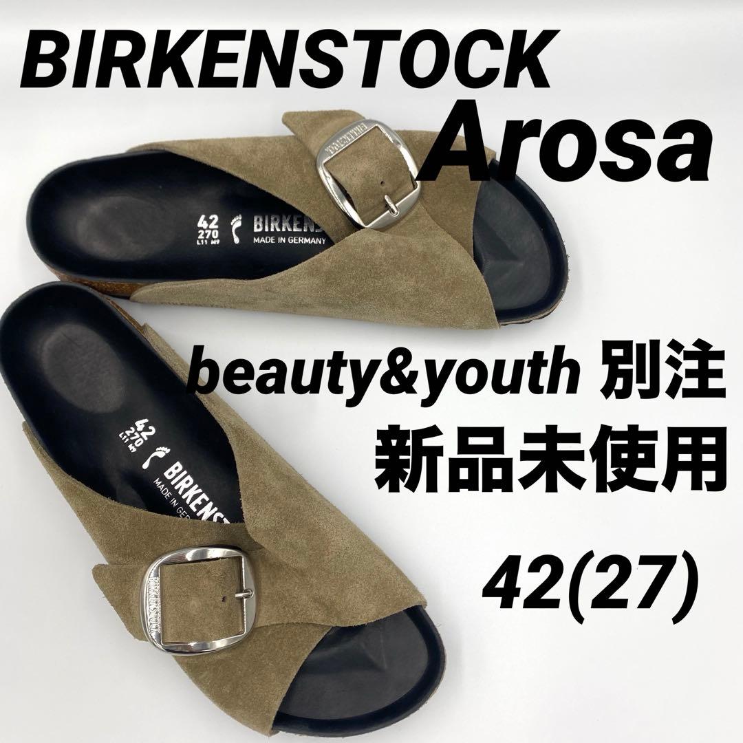 【極美品】BIRKENSTOCK beauty&youth Arosa アローサ