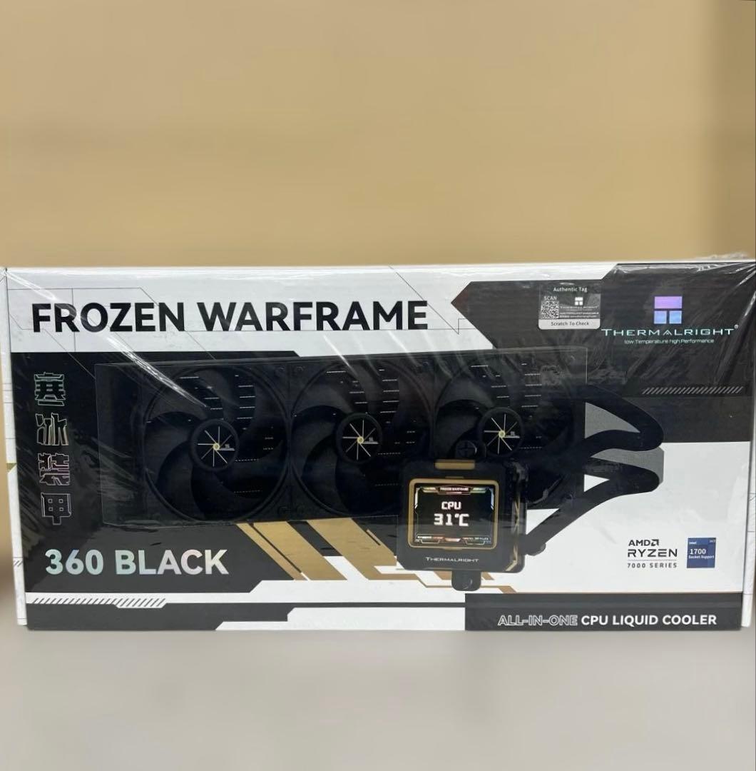 601495 Thermalright FW360ブラックCPU AIOクーラー