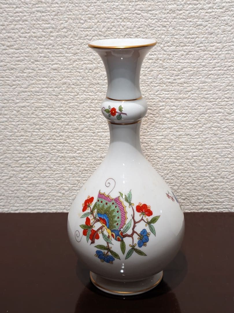 マイセン 花瓶 柿右衛門様式