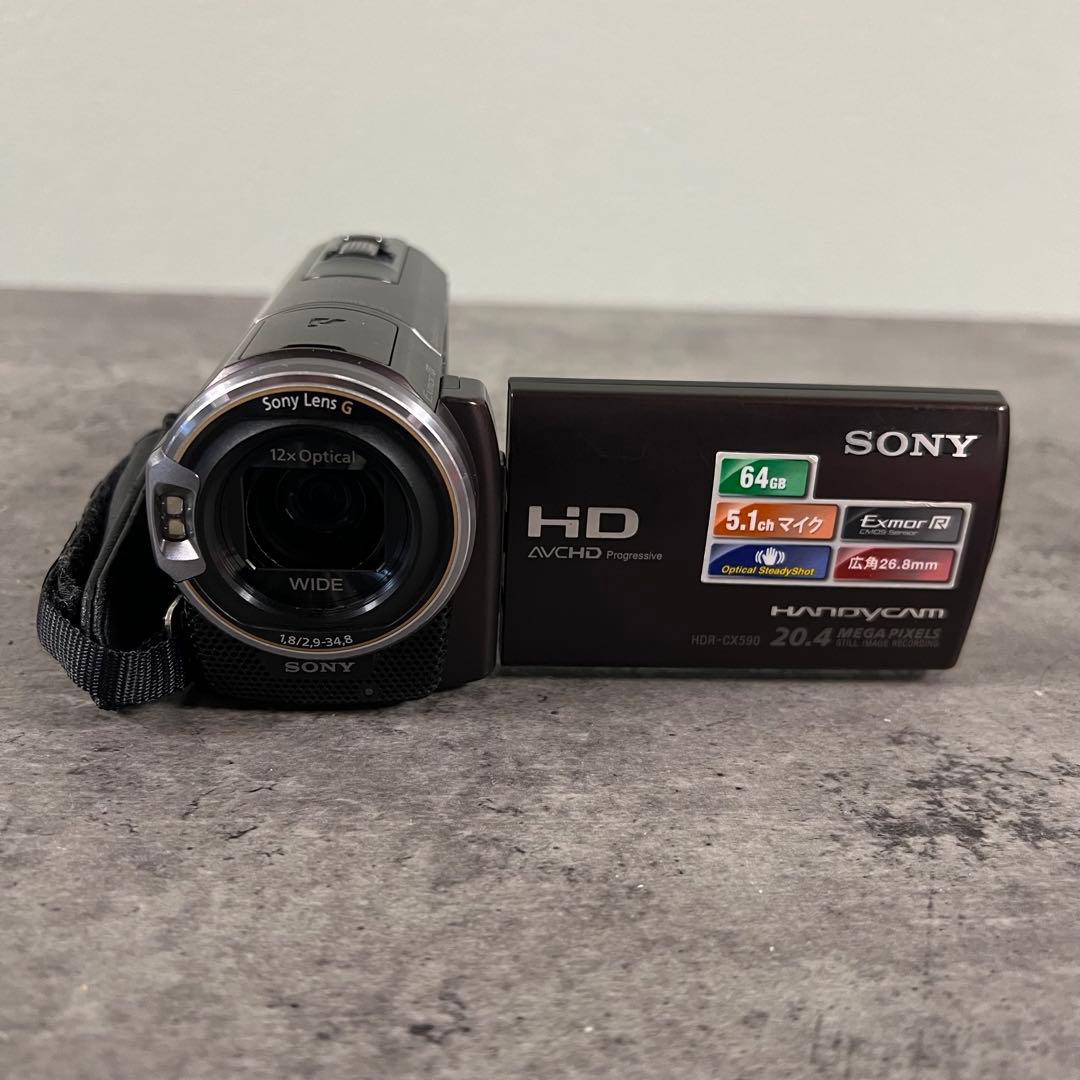 SONY HDビデオカメラ Handycam HDR-CX590V