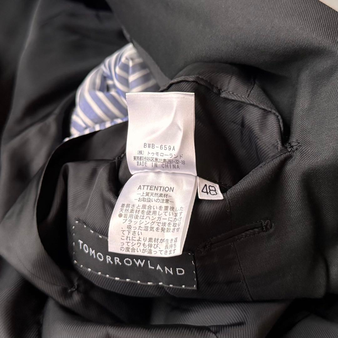 極美品 TOMORROWLAND GUABELLO 130s セットアップ