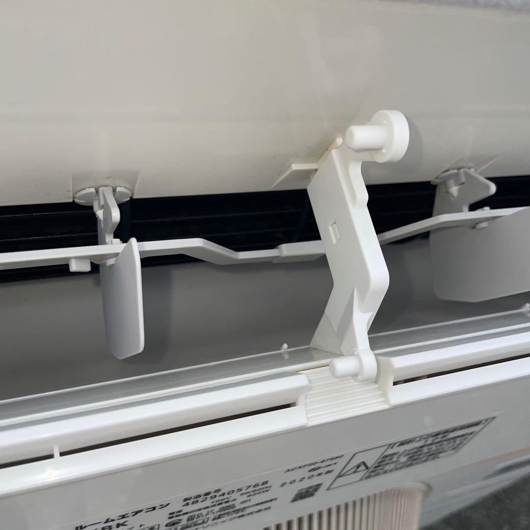 パナソニック2020年ナノイーX6畳用エアコン 自動排出お掃除ロボ超美品送料無料