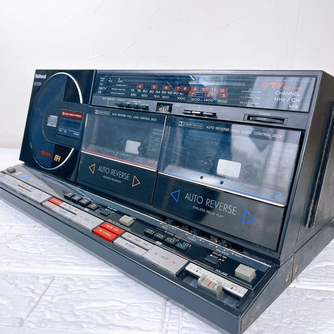 National ナショナル RX-CD70 ラジカセ カセットデッキ