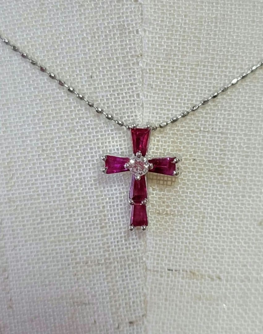 Maria Lomas ルビー ネックレス