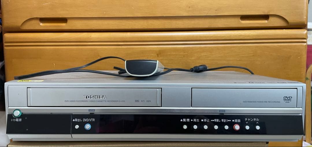 TOSHIBA DVD/VHS一体型レコーダー D-VR5