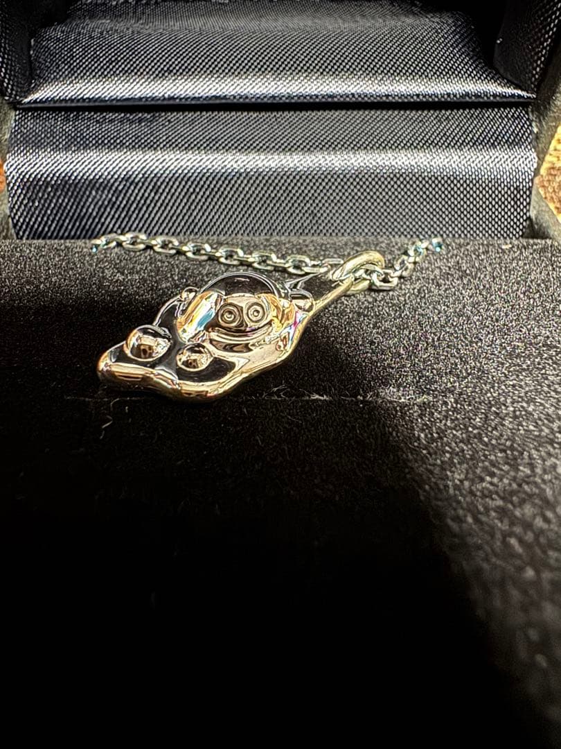 ドラクエ　はぐれメタル　シルバーネックレス