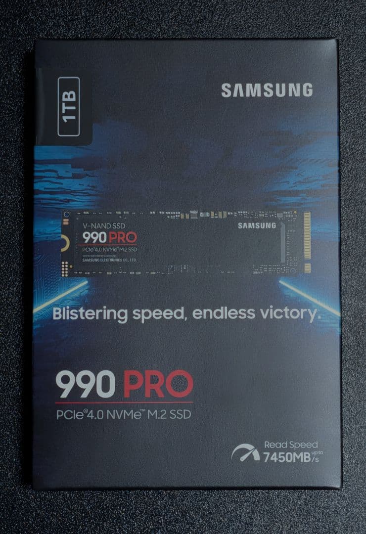 Samsung 990 PRO 1TB M.2 SSD 新品未開封