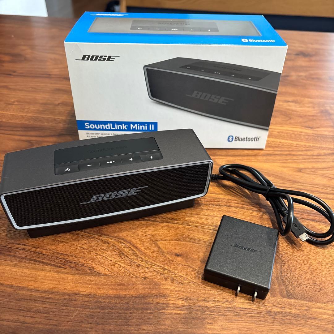 美品　箱付き　Bose SoundLink Mini II ワイヤレススピーカー