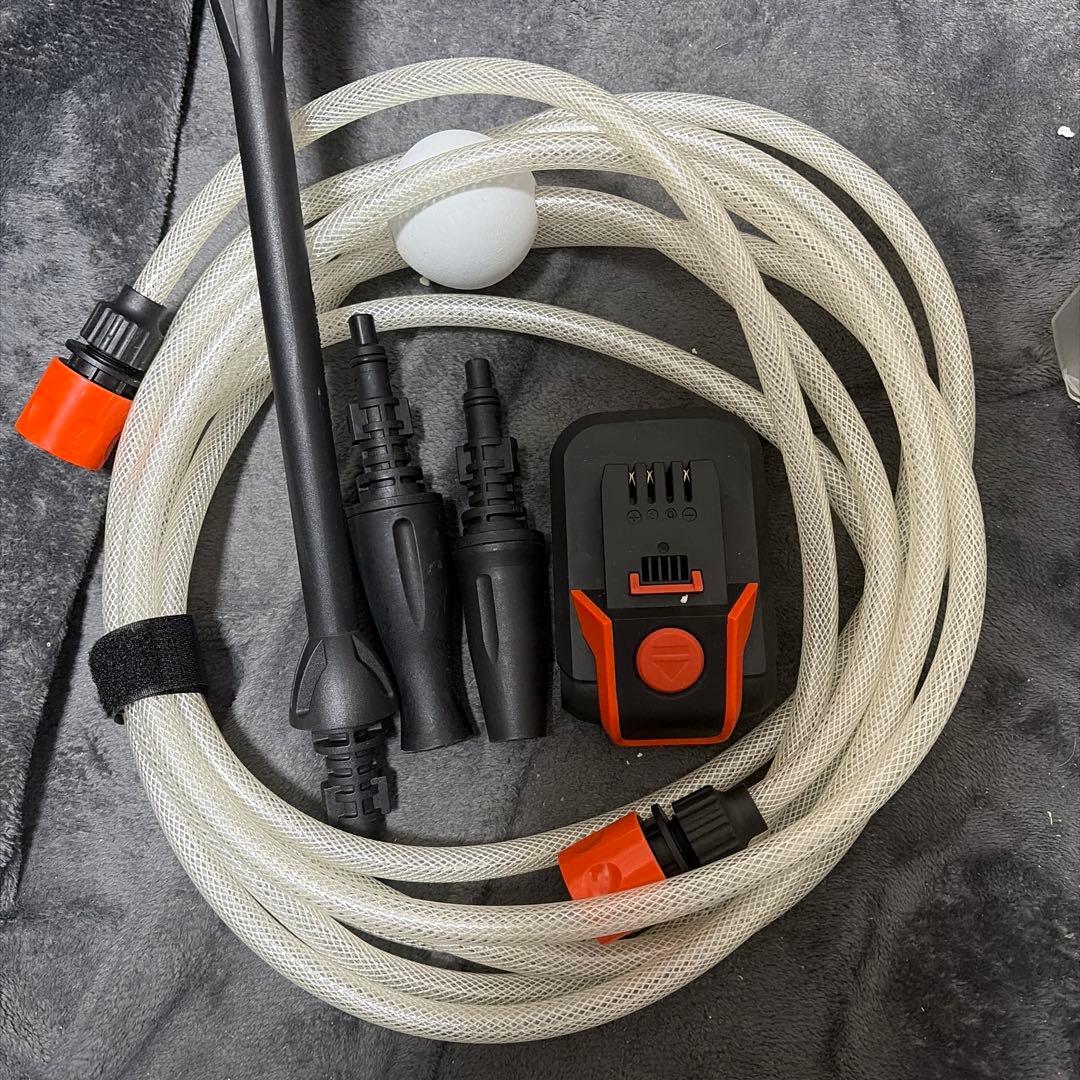 工進 軽量コードレス 充電式高圧洗浄機 SJC-1820